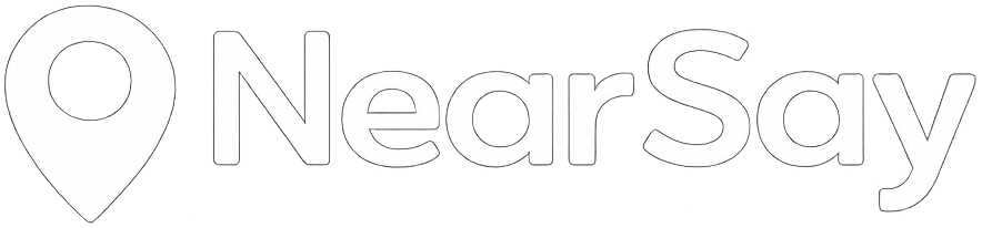 NearSay wordmark logo